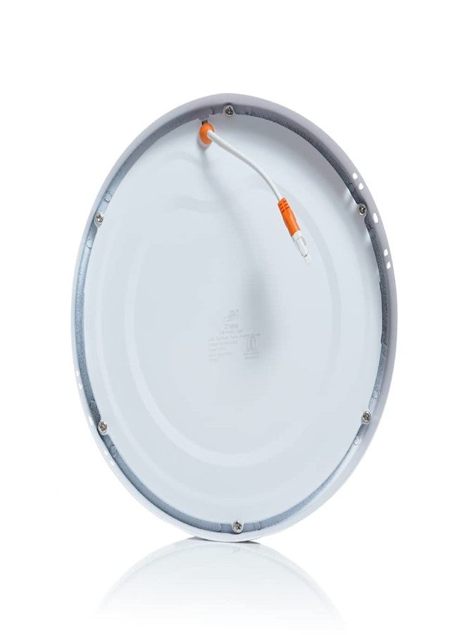 D'Mak 22 Watts Led Ceiling Surface Light, White, Round, Pack of 2 - Image 5